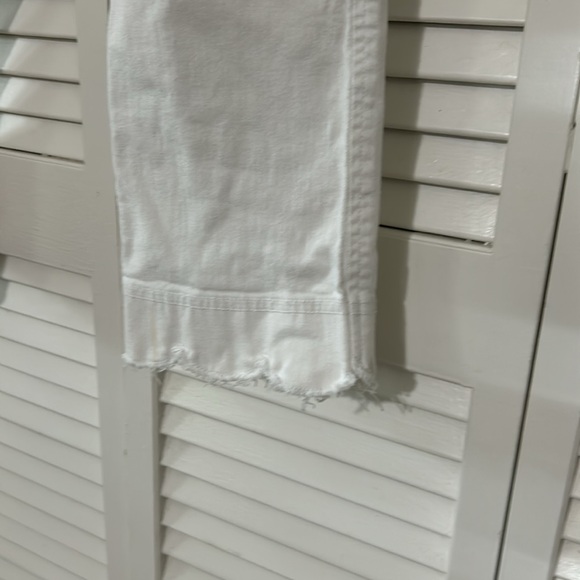 White Lilly jeans with cropped bottom - Picture 3 of 4